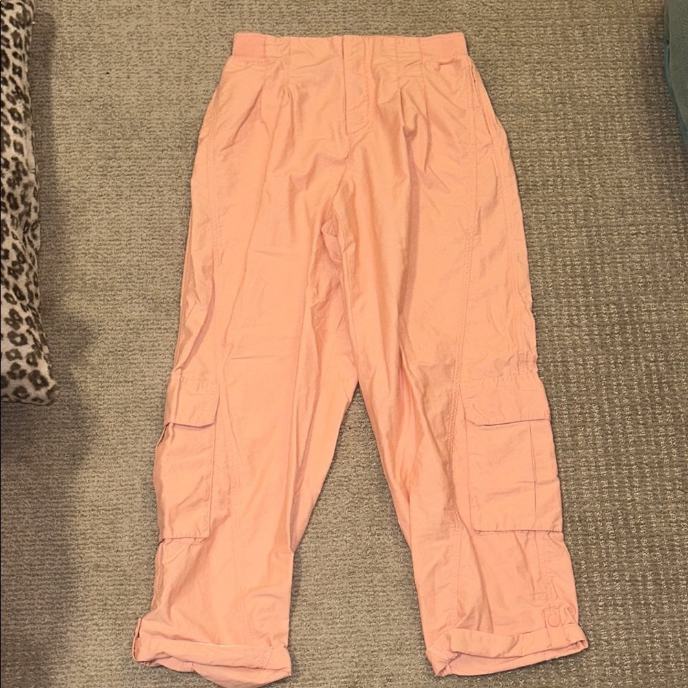 FP Movement Pink Coral Cargo Pants